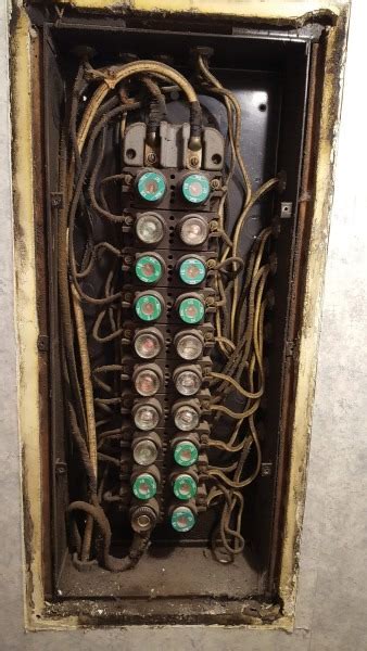 old fuse panels